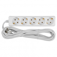 Удлинитель бытовой General GES-16-3х100-5-5m 470011