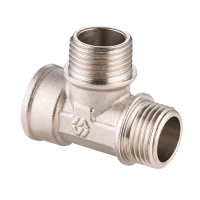 Тройник ВНН 3/4'х3/4'х3/4' переходной, никелированный MVI BF.514.05