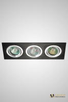 Встраиваемый светильник AM Group AM128 BK-CH