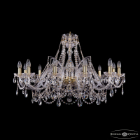Подвесная люстра Bohemia Ivele Crystal 1411/12/360 G