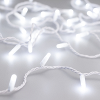 Гирлянда светодиодная декоративная ARD-STRING-CLASSIC-10000-WHITE-100LED-MILK-STD White (230V, 7W) (ARDCL, IP65) Arlight 031202