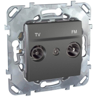 Розетка TV/FM оконечная Schneider Electric Unica MGU5.452.12ZD