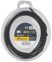 Трубка термоусадочная ТТУ нг-LS 2/1 черная (2м/упак) IEK UDR12-002-001-002-K02-T