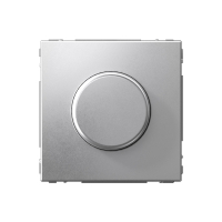 ARTGALLERY светорегулятор (диммер) повор-нажим, LED, RC, 400Вт, механизм, алюминий Systeme Electric GAL000323