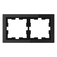 Рамка 2-постовая Schneider Electric Merten D-Life MTN4020-6503