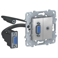 Розетка компьютерная VGA Schneider Electric Unica New NU593230