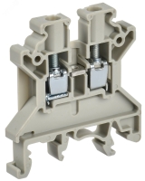 Колодка клеммная CTS 4мм2 серая IEK YCT10-00-K03-004