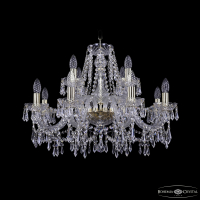 Подвесная люстра Bohemia Ivele Crystal 1403/8+4/240 G