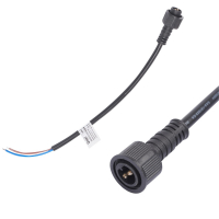 Провод для подключения в линию прожекторов Uniel UCX-LD2/L52-0.25M/M7 DC24V BLACK UL-00009503