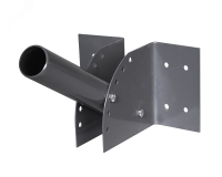 Настенный держатель для светильников PSL(РКУ) D40х1.5 серый JazzWay 5028159