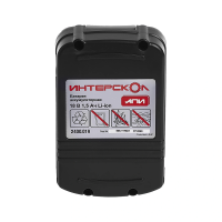 Блок аккумуляторный АПИ-1.5/18 1.5А/ч. 18В, Li-ion Интерскол 2400.019