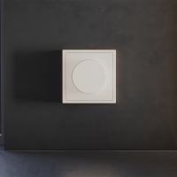 Накладка для светорегулятора поворотно-нажимного Voltum S70 (хлопок) VLS002013