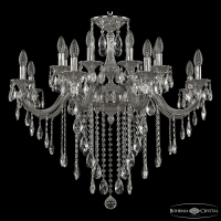 Подвесная люстра Bohemia Ivele Crystal Verona 72118/16/285 B Ni