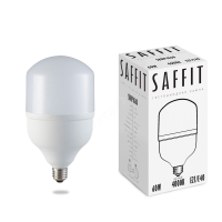 Лампа светодиодная LED 60вт Е27/Е40 белый SAFFIT SBHP1060 55096