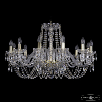 Подвесная люстра Bohemia Ivele Crystal 1402/12/300 G