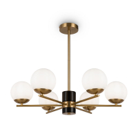 Люстра на штанге Freya Marble FR5230PL-06BS