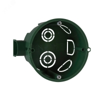Коробка установочная 68х45мм для сплошных стен Systeme Electric IMT35100