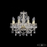 Подвесная люстра Bohemia Ivele Crystal 1411/8/141 G