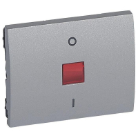 Клавиша Legrand Galea Life выключателя с индикацией алюминий 771318