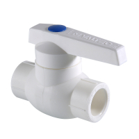 Кран шаровой 32 полипропиленовый PPR белый VALTEC VTp.743.0.032 PV7433200  