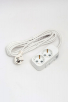 Удлинитель с/з 2вх с защитными шторками ELBI Myra 527-010205-211