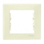 Sedna Рамка 1 пост бежевая Schneider Electric SDN5800147
