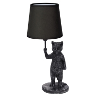 Настольная лампа Uniel UL-00013444 UML-B465 E14 SILVER/BLACK