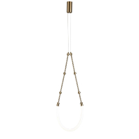 Подвесной светильник Indigo Corda 14010/1P Brass V000062L