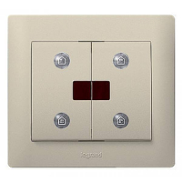 Лицевая панель Legrand Galea Life сценарного выключателя IN ONE титановая 771493