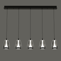 Подвесной светильник Delight Collection MD24001011-5B black/smoky