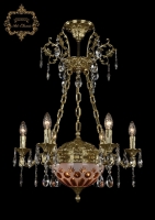 Подвесная люстра Art Classic 31.51.6.CK125SP.250SP.G.Sp.Amber.White.1E ArtClassic