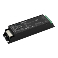 Декодер Arlight SMART-DMX512-304-83-RDM-SUF Black (12-48V, 4х8A, RJ-45) 028444(1)