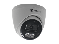 Видеокамера аналоговая 2Мп купольная с PoE ИК-20м (2.8мм) Optimus CCTV AHD-H022.1(2.8)E_V.4 В0000018034