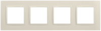 Рамка для розеток и выключателей на 4 поста Эра 14-5014-02 Б0060587