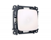 Комплект механизма 1-кл проходного выключателя с подсветкой Ambrella Volt Omega MO202035