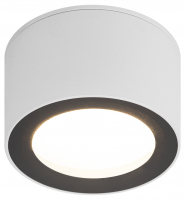 Накладной светильник Эра OL28 WH/BK Б0055581 ЭРА