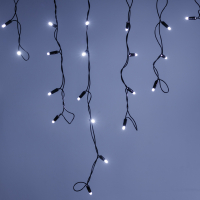 Гирлянда светодиодная декоративная ARD-EDGE-CLASSIC-2400х600-BLACK-88LED-FLASH WHITE (230V, 6W) (ARDCL, IP65) Arlight 026012