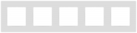 Рамка на 5 постов Эра Классик 12-5205-01М Б0067766