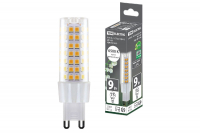 Лампа светодиодная TDM Electric G9 9W 6500K прозрачная SQ0340-0230