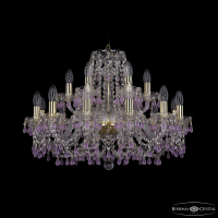 Подвесная люстра Bohemia Ivele Crystal 1410/12+6/240 G V7010