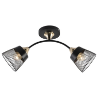 Потолочный светильник Seven Fires Bens SF3381/2C-BK-FGD-BK
