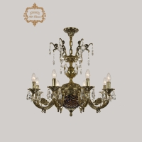 Подвесная люстра Art Classic 31.22.8.KR175SP.250IT.GB.Sp.Amber.Blue.1A ArtClassic