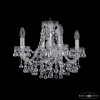 Подвесная люстра Bohemia Ivele Crystal 1409/4/141 Ni