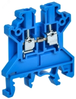 Колодка клеммная CTS 2.5мм2 синяя IEK YCT10-00-K07-002