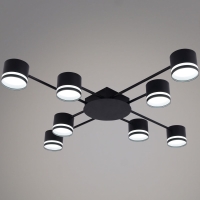 Потолочная люстра Reluce 56730-0.3-08 GX53 BK