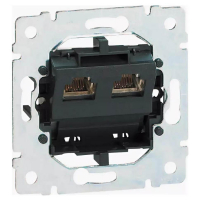 Розетка телефонная 2хRJ11 Legrand Galea Life 775939