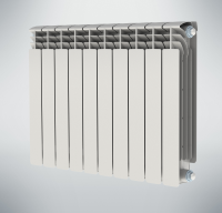 Радиатор биметаллический секционный 500/100/7 боковое подключение НРЗ NRZRB5001002007 БП-00014342