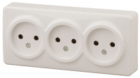 Розетка 3х2P Эра 11-2207-02 Б0020698