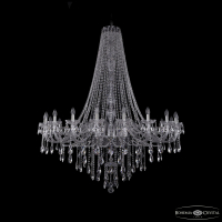Подвесная люстра Bohemia Ivele Crystal 1415/20/530/h-180 Ni