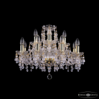 Подвесная люстра Bohemia Ivele Crystal 1410/8+4/195 G V0300